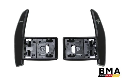 BMW M3 M4 F80 F82 F83 Steering Wheel DCT Paddle Shifters Levers 2015 - 2020 OEM - Image 1 of 4