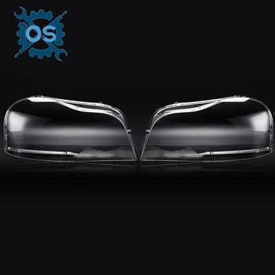 Cubierta de lente de faros delanteros transparentes izquierda y derecha pantalla para Volvo XC90 2004-2013 Foto 1 de 4