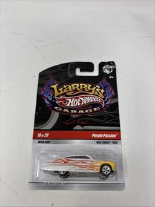 Hot Wheels Larry's Garage (2008) White Purple Passion Real Riders Toy Car 10/20 - Picture 1 of 9