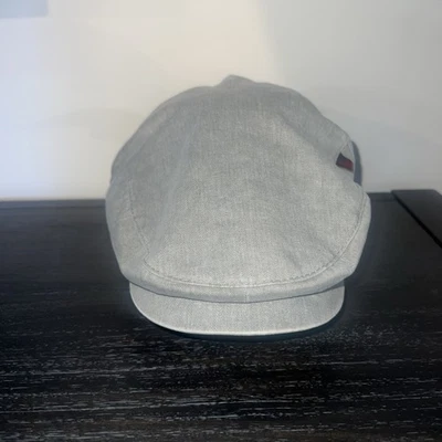 Woolrich 灰色 100% 棉报童帽 尺寸 M — 第 1/4 张图片