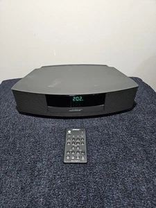TESTED WORKS Bose Wave Radio II Graphite Gray Model AWR1B2 & OEM Remote - Picture 1 of 14