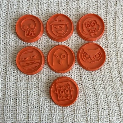 JUEGO DE 7 cortadores/moldes apilables de galletas de Halloween para chef mimado #1598 - retirados Foto 1 de 3