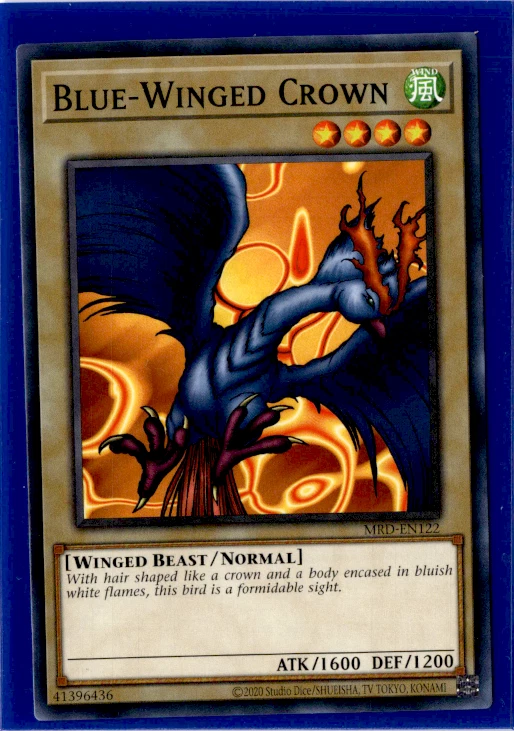 Blue-Winged Crown | MRD-EN122 | Yu-Gi-Oh! TCG - Image 1 of 1