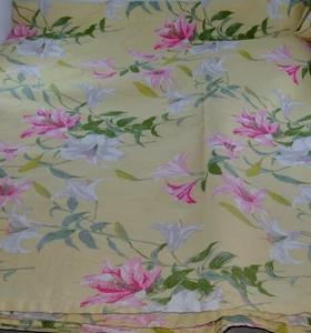 Tovaglia Agriturismo Rachel Ashwell Giallo Floreale Rosa Rosso Verde 60X110 Cotone - Foto 1 di 5