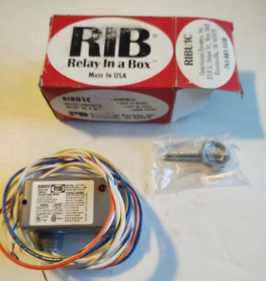 Functional Devices RIBU1C Multi Voltage Relay In A Box NEW - Image 1 of 4