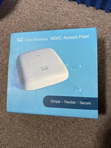 Cisco CBW140AC-B Router Dual-Band Wi-Fi 5 (802.11ac) White 2021 - Picture 1 of 4