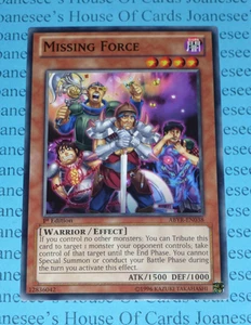 ABYR-EN038 Missing Force Yu-Gi-Oh Card 1st Edition New - Picture 1 of 4