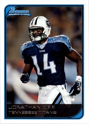 2006 Bowman White #191 Jonathan Orr /125 - FB - Image 1 of 2