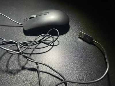 Dell MS116-BK Wired Standard Mouse - Image 1 of 3