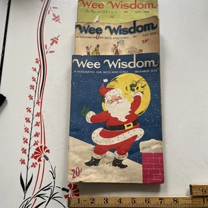 Set Of Three Wee Wisdom Magazine Boys & Girls Dec 1959, May 1959, May 1964 - Bild 1 von 10