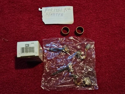 1941-1964 Ford X236 Starter Brush & Bushings Kit OPEN New - Image 1 of 4