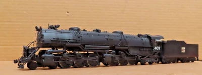 Key Imports WP Western Pacific 4-6-6-4 Challenger #407 - Custom Brass Ho Scale - Image 1 of 4