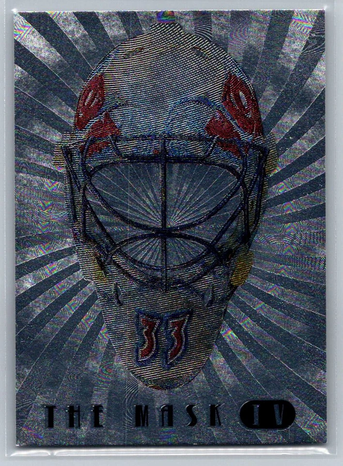 2006-07 Between The Pipes #M-22 Patrick Roy The Mask IV Silver Avalanche Foto 1 de 2