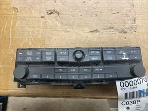06-08 NISSAN MAXIMA RADIO CONTROL SWITCH 28395-ZK00C OEM - Picture 1 of 4