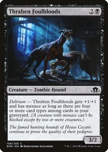 Thraben Foulbloods Eldritch Moon (EMN) MTG Magic Cards  F#216 - Picture 1 of 1