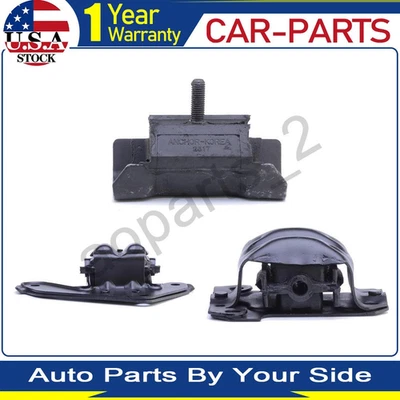 EngineTrans Mount Set of 3 ATMT For Pontiac Firebird 1997 1996 1995 1994 - Image 1 of 4