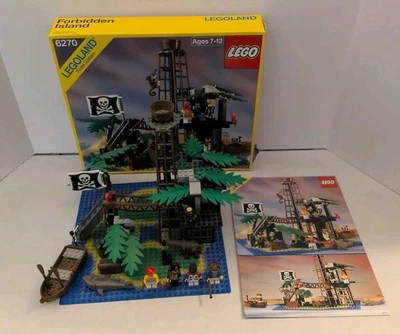 Lego Set 6270 Forbidden Island 1989 (Pirates) - 99% Complete W/ Box & Minifigs - Image 1 of 4