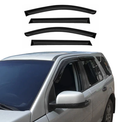 Deflector protector de lluvia de ventilación para visera de ventana para Dodge Journey 2009-2020 humo 4 piezas Foto 1 de 4