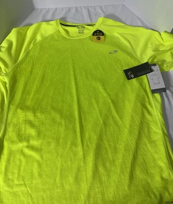 Men's C9 Champion DuoDry Reflect Neo Green Training/Workout T-Shirt. XL - Image 1 of 3