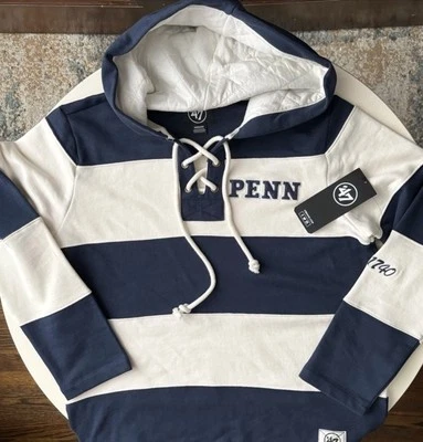 Sudadera 47’ Marca UPenn Quakers Clubhouse Flex Fair Catch Lacer Mediana Nueva Foto 1 de 4