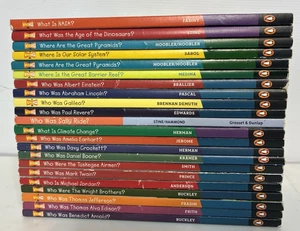 Who HQ - Who Is / Who Was /Where Are/ What Was - Book Lot of 22 - Picture 1 of 8
