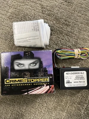 Crimestopper Key Override Encrypted Transponder Bypass Module iFar Canada New - Image 1 of 4