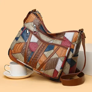 Damen Elegante Vintage Umhängetasche Trendy Handtasche Mode Mehrere Taschen  - Bild 1 von 9