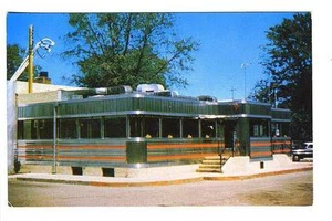 Laurel MD The Laurel Diner on US 1 Midway Washington DC. Postcard - Picture 1 of 1