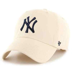 '47 Brand New York Yankees Clean Up Natural Dad Hat - Picture 1 of 5
