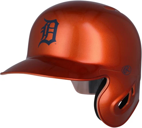 Detroit Tigers Rawlings Alternative Chrome Mini Batting Helmet Cover