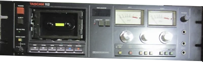Tascam 112 2 cabezales Cassette Deck totalmente reparado. Foto 1 de 3