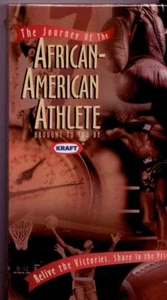 THE JOURNEY OF THE AFRICAN-AMERICAN ATHLETE on VHS, by Kraft, Prod by HBO Sports - Picture 1 of 2