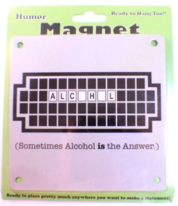 Sometimes Alcohol Is The Answer Refridgerator Magnet #Mag03 - Bild 1 von 1