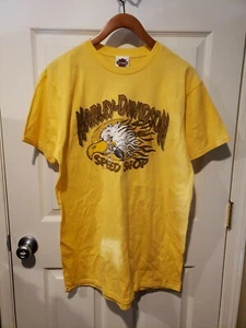 Camiseta amarilla Harley Davidson Speed Shop Thunderbird Albuquergue para hombre - talla L - Imagen 1 de 6