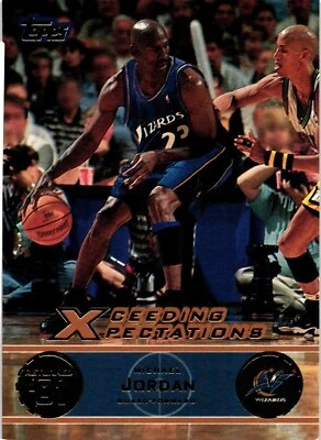 2001-02 Michael Jordan Topps Xceeding Xpectations #151 Free Shipping (E1232) - Image 1 of 2