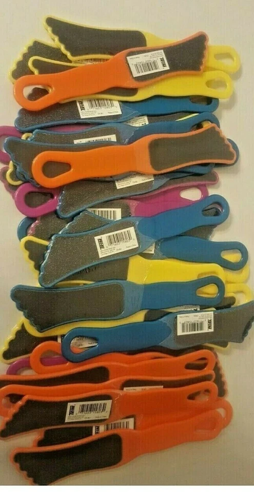 Lot of 25 Trim 2 sided foot files assorted colors F-40 - Image 1 of 1