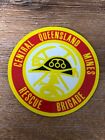 Central Queensland Mines Rescue Brigade - Red / Yellow MINING STICKER
