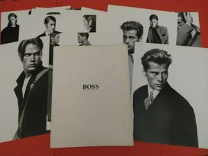 Hugo Boss N 9 BOSS Spring Summer 1995 Photos Pictures by Richard Avedon 13x10" - Imagen 1 de 12
