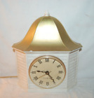 Vintage 1960'S Hard Platic Ge Wall Clock