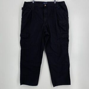 5.11 Tactical Pants Men's 38x30 Black 100% Cotton Pockets 74252