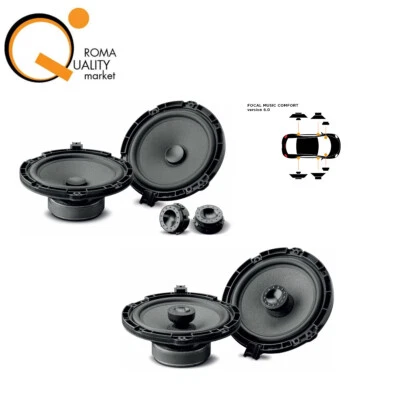 Kit 6 Altoparlanti Casse Auto Focal Inside PSA fit Opel Corsa F da 2019 - Immagine 1 di 4