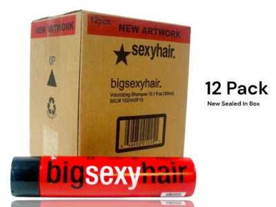 Lote de 12 champú Big Sexy Hair extra voluminizador color seguro sin sulfatos 10,1 oz Foto 1 de 4