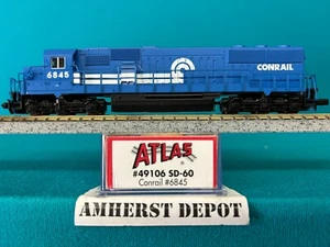 49106 Atlas SD-60 Conrail Locomotive DCC Equipped PLEASE READ  DESCRIPTION BELOW - Picture 1 of 1