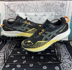 NEU Asics Fuji Lite 4 Trailrunning Sportschuhe schwarz/magnetisch blau Herren 10,5 - Bild 1 von 10