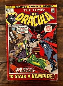 Tomb of Dracula No 3 1st Appearance Rachel Van Helsing (Marvel 1976) LOW GRADE - Picture 1 of 7