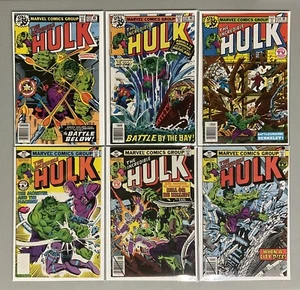 🔥Marvel Keys🔥Incredible Hulk #232 233 234 235 236 237 (1979)🔥VF+(8.0-9.0)🔥 - Picture 1 of 5