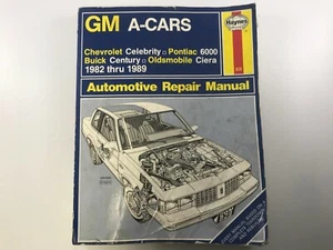 HAYNES 829 GM A-CARS 1982-1989 REPAIR MANUAL - Bild 1 von 4