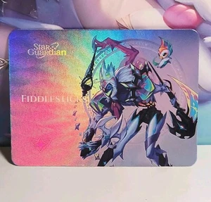 Star Guardian Fiddlesticks Card League of Legends Card Logitech Glittery - Picture 1 of 2