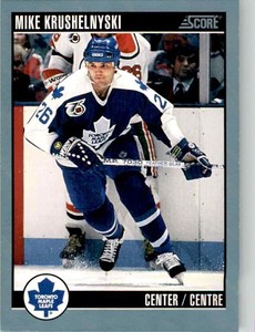 1992-93 Score Mike Krushelnyski #283