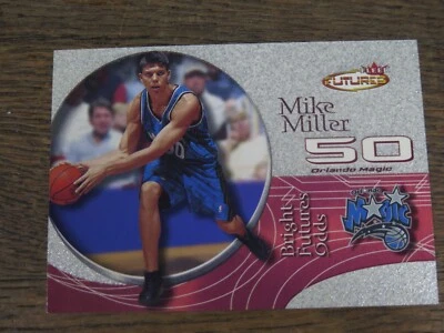2000-01 Fleer Futures Orlando Magic Basketball Card #221 Mike Miller Rookie CARD - Image 1 of 4